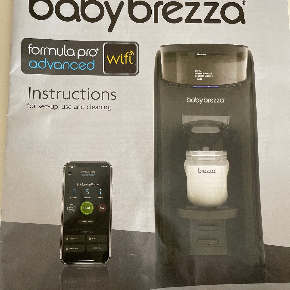 Baby brezza formula advanced with Wi-Fi